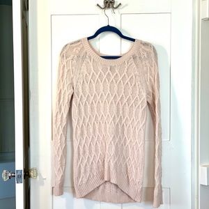 Cream sweater 30% cashmere